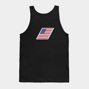 Audi Club North America - TT Cup Style USA Flag Rhombus Tank Top